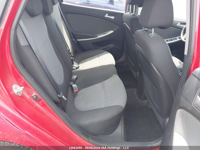 2013 Hyundai Accent VIN: KMHCT5AE6DU110329 Lot: 12063850