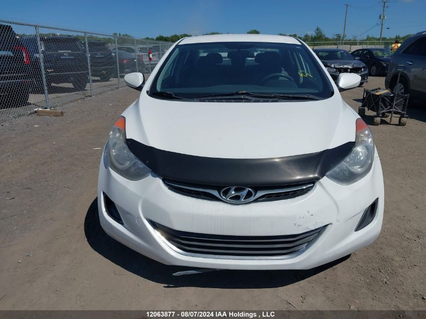 2013 Hyundai Elantra Gl VIN: 5NPDH4AE7DH242451 Lot: 12063877