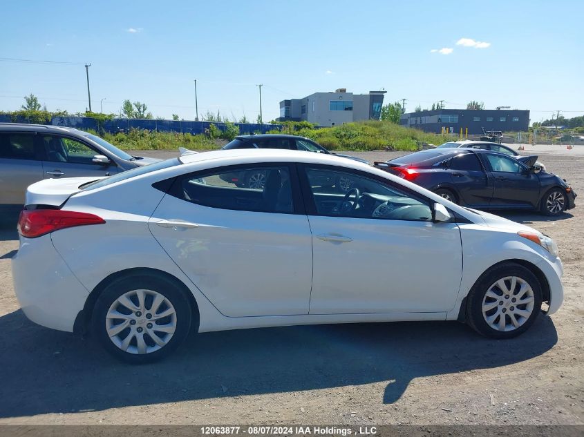 2013 Hyundai Elantra Gl VIN: 5NPDH4AE7DH242451 Lot: 12063877