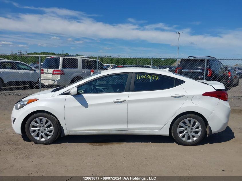 2013 Hyundai Elantra Gl VIN: 5NPDH4AE7DH242451 Lot: 12063877