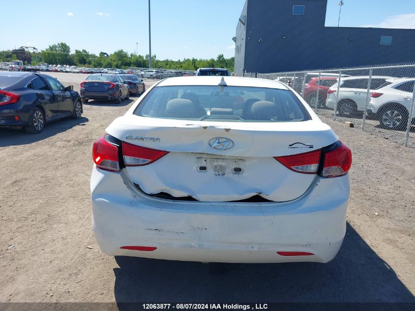 2013 Hyundai Elantra Gl VIN: 5NPDH4AE7DH242451 Lot: 12063877