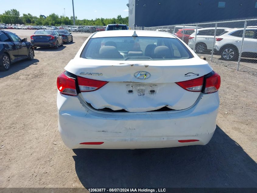 2013 Hyundai Elantra Gl VIN: 5NPDH4AE7DH242451 Lot: 12063877