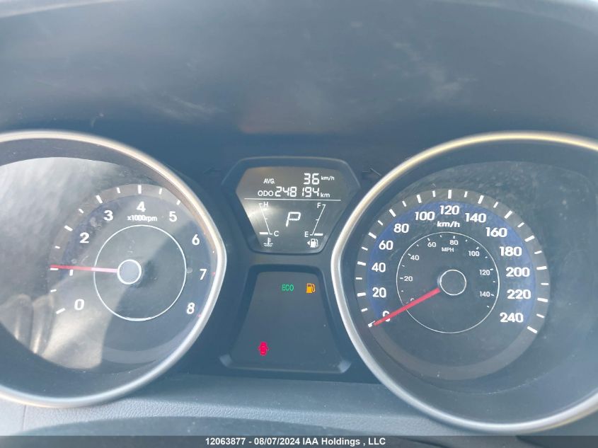 2013 Hyundai Elantra Gl VIN: 5NPDH4AE7DH242451 Lot: 12063877