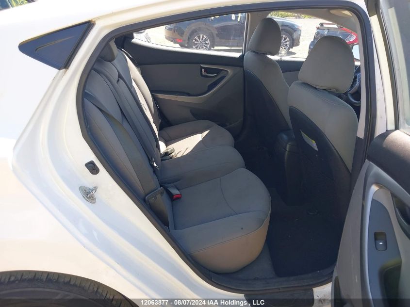 2013 Hyundai Elantra Gl VIN: 5NPDH4AE7DH242451 Lot: 12063877