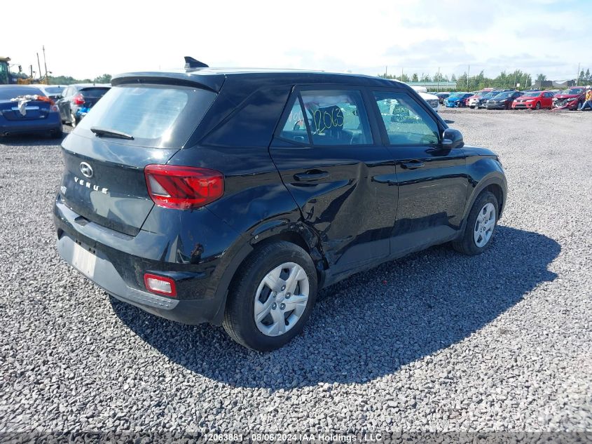 2021 Hyundai Venue Essential Manual VIN: KMHRB8A30MU109089 Lot: 12063881