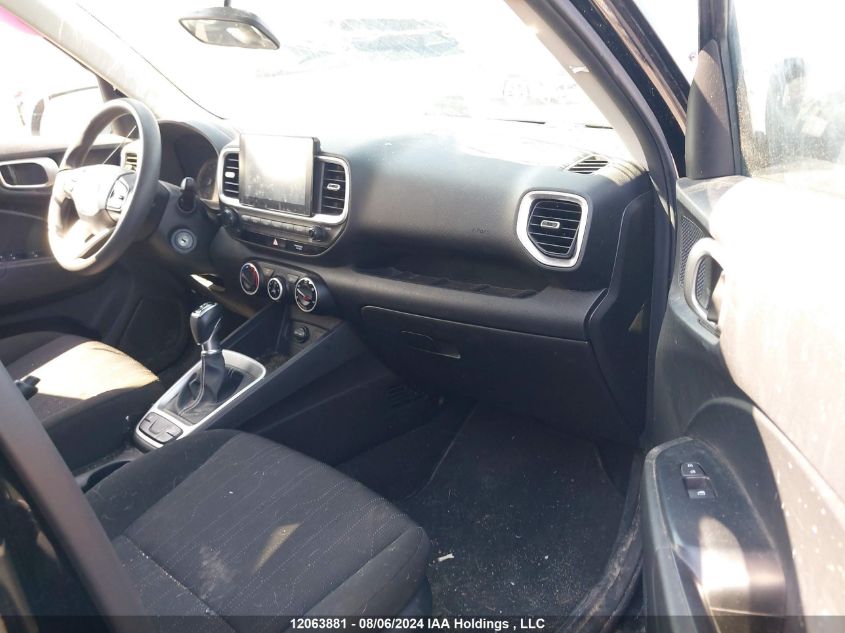 2021 Hyundai Venue Essential Manual VIN: KMHRB8A30MU109089 Lot: 12063881