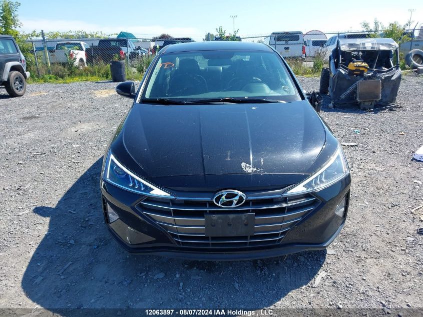 2019 Hyundai Elantra Sel/Value/Limited VIN: KMHD84LFXKU740888 Lot: 12063897