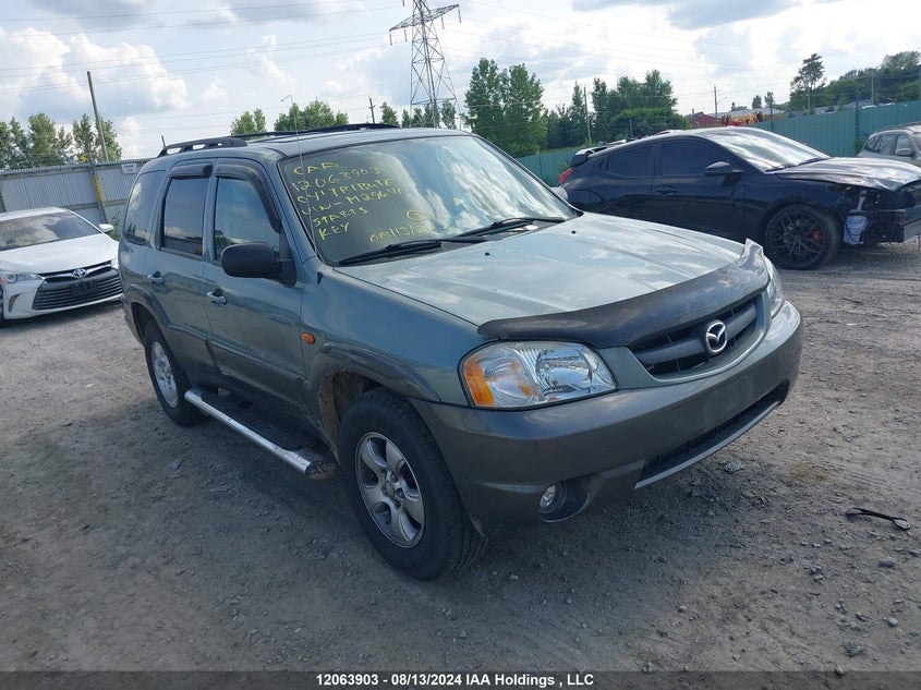 2004 Mazda Tribute Lx VIN: 4F2CZ94154KM29641 Lot: 12063903