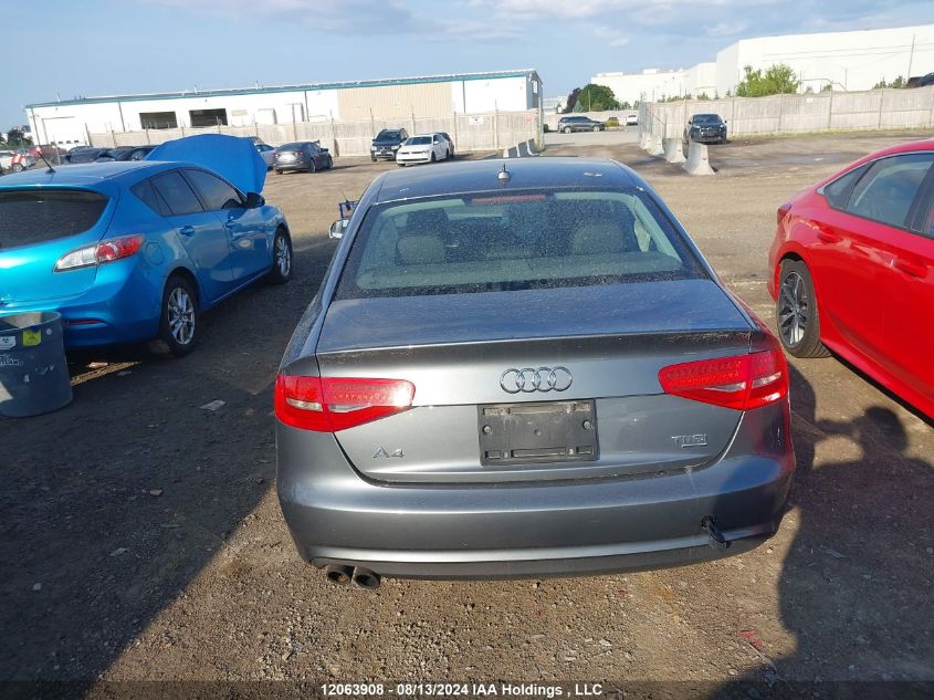 2014 Audi A4 Premium VIN: WAUBFCFL6EN014759 Lot: 12063908