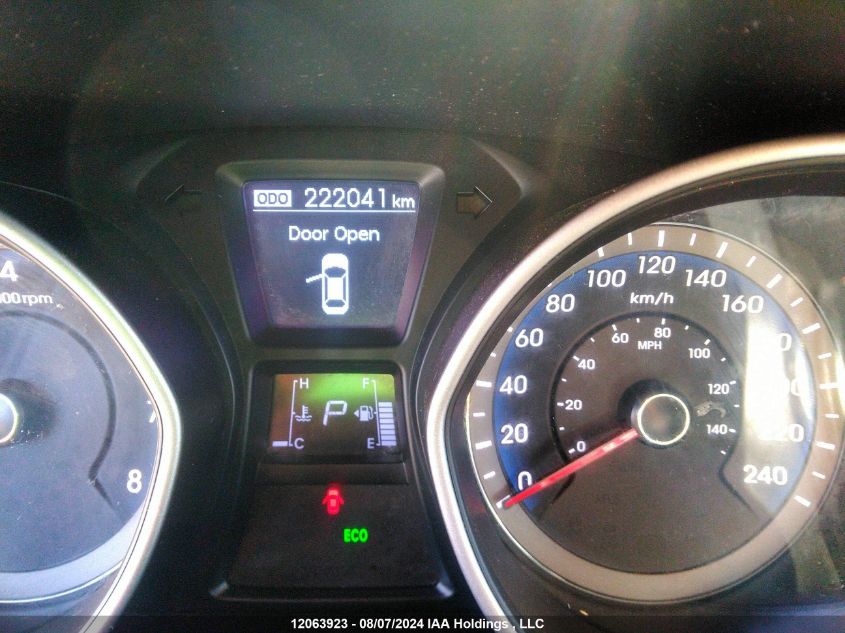 2013 Hyundai Elantra Gt Gl VIN: KMHD25LEXDU129194 Lot: 12063923