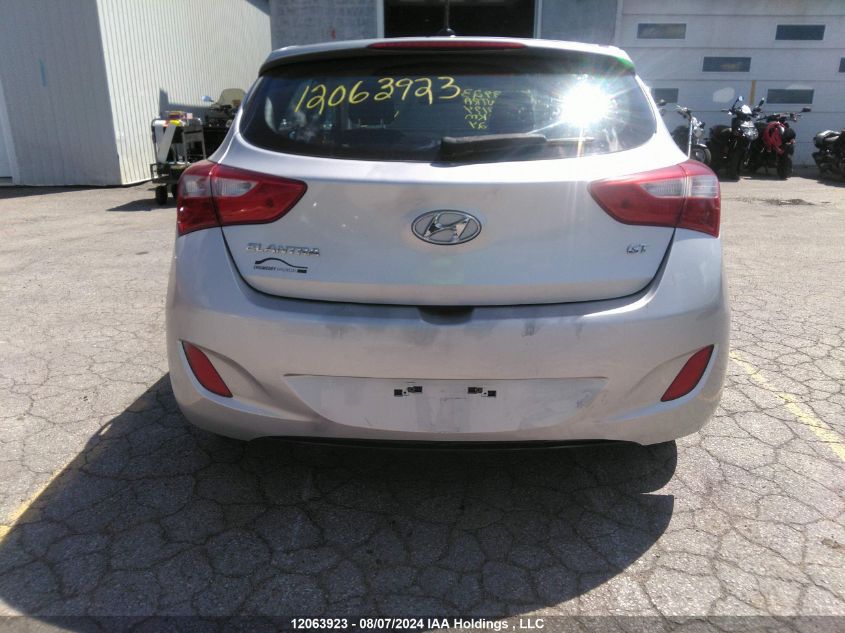 2013 Hyundai Elantra Gt Gl VIN: KMHD25LEXDU129194 Lot: 12063923