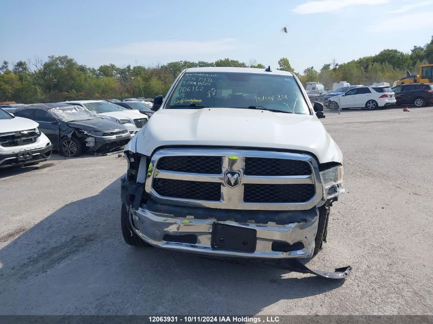 2019 Ram 1500 Classic Tradesman VIN: 3C6RR7KG7KG706162 Lot: 12063931