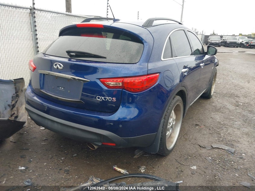 2017 Infiniti Qx70 VIN: JN8CS1MW8HM411005 Lot: 12063942