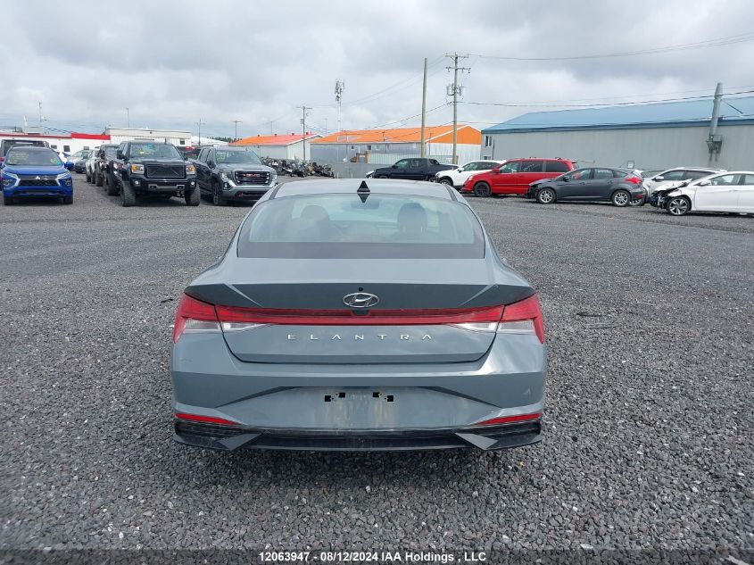 2022 Hyundai Elantra Ultimate Ivt VIN: KMHLN4AG8NU304383 Lot: 12063947