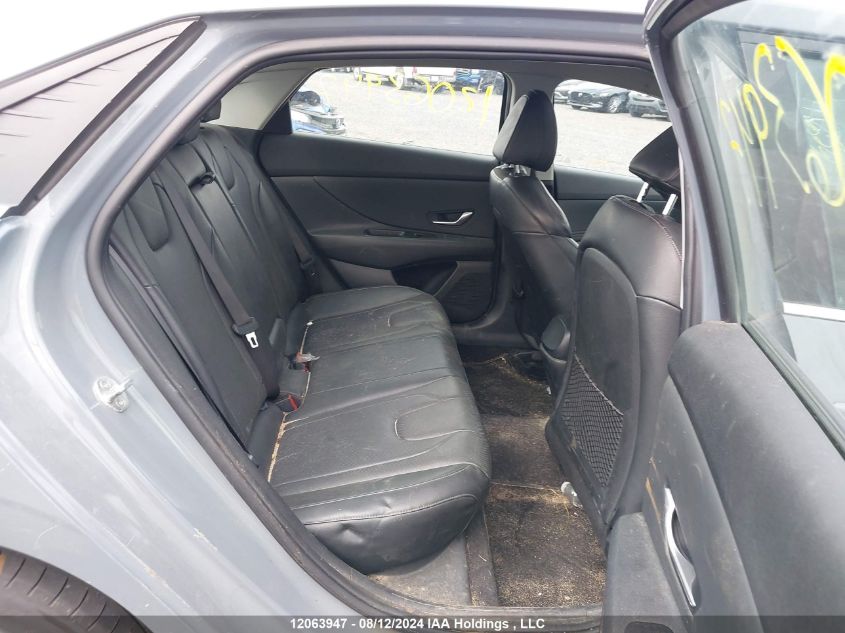 2022 Hyundai Elantra Ultimate Ivt VIN: KMHLN4AG8NU304383 Lot: 12063947