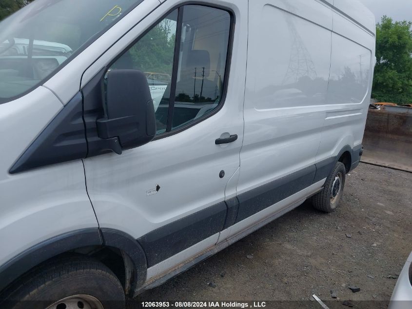 2019 Ford Transit T-250 VIN: 1FTYR2XM8KKB58266 Lot: 12063953