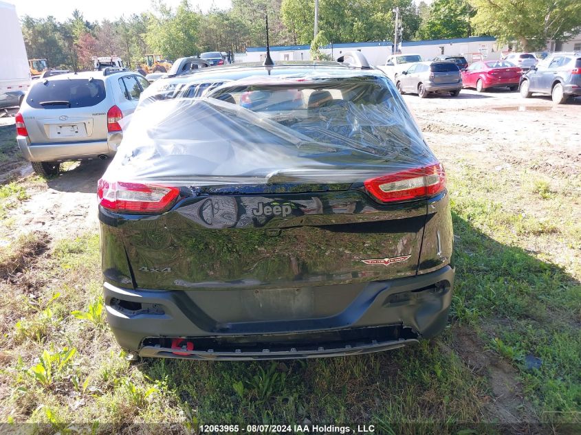 2016 Jeep Cherokee Trailhawk VIN: 1C4PJMBS3GW358640 Lot: 12063965