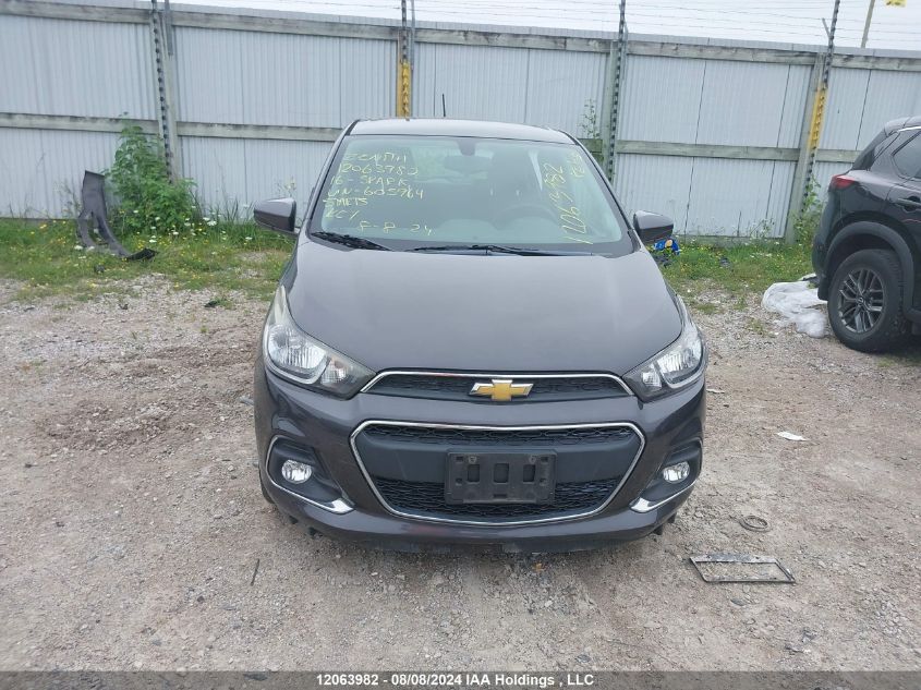 2016 Chevrolet Spark VIN: KL8CD6SA1GC605964 Lot: 12063982