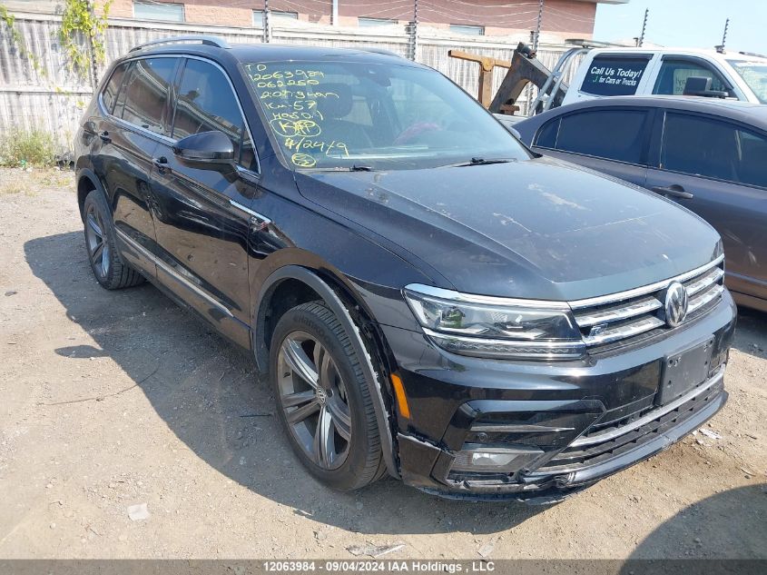 2020 Volkswagen Tiguan VIN: 3VV4B7AX8LM062250 Lot: 12063984