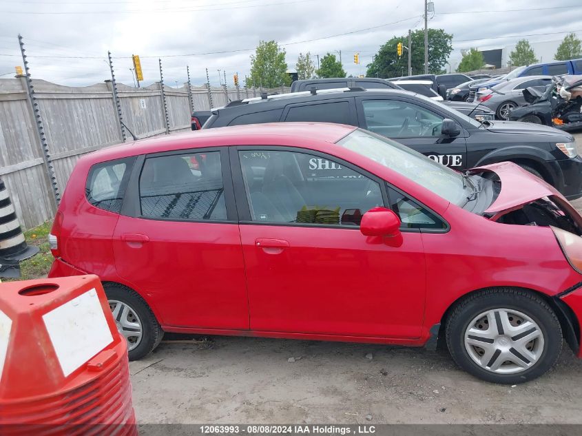 2007 Honda Fit VIN: JHMGD38437S819416 Lot: 12063993