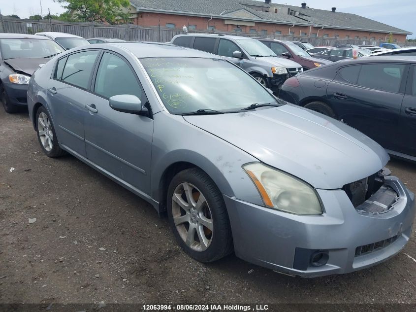 2008 Nissan Maxima Se/Sl VIN: 1N4BA41E48C810528 Lot: 12063994