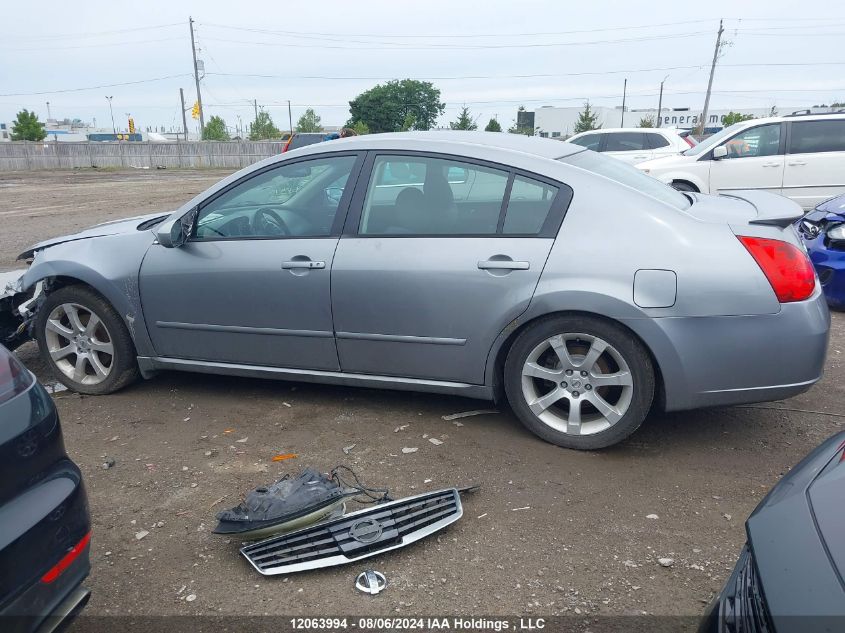 2008 Nissan Maxima Se/Sl VIN: 1N4BA41E48C810528 Lot: 12063994