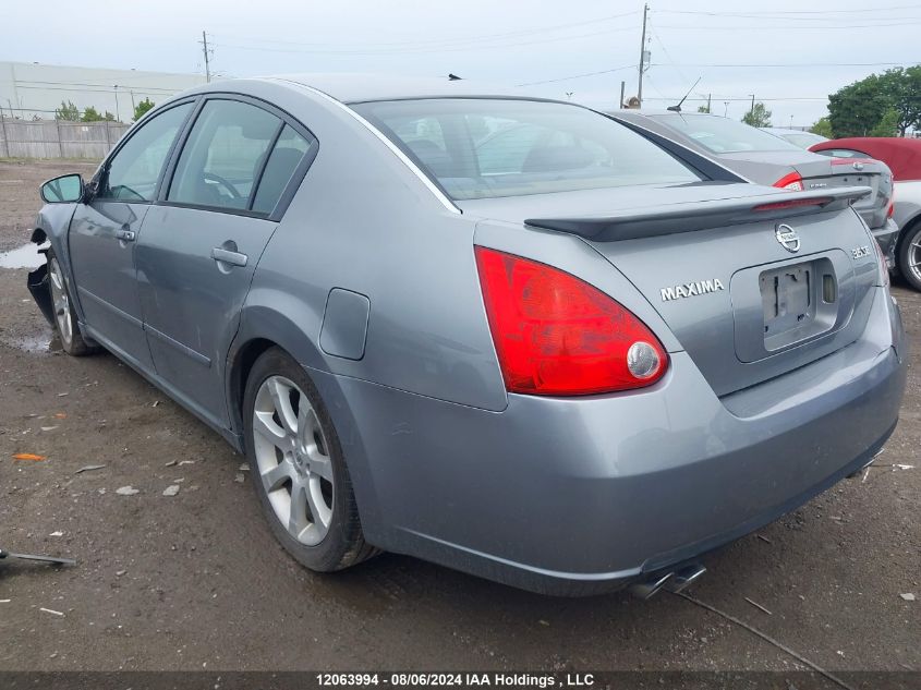 1N4BA41E48C810528 2008 Nissan Maxima Se/Sl