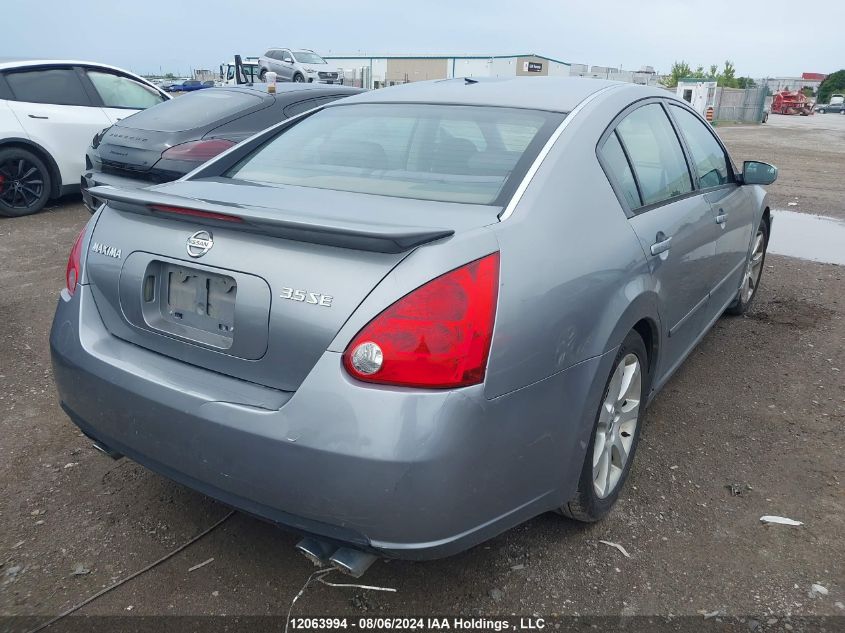 1N4BA41E48C810528 2008 Nissan Maxima Se/Sl