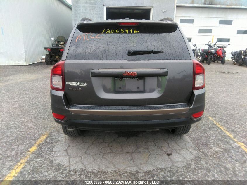 2016 Jeep Compass Sport/North VIN: 1C4NJDAB7GD690133 Lot: 12063996