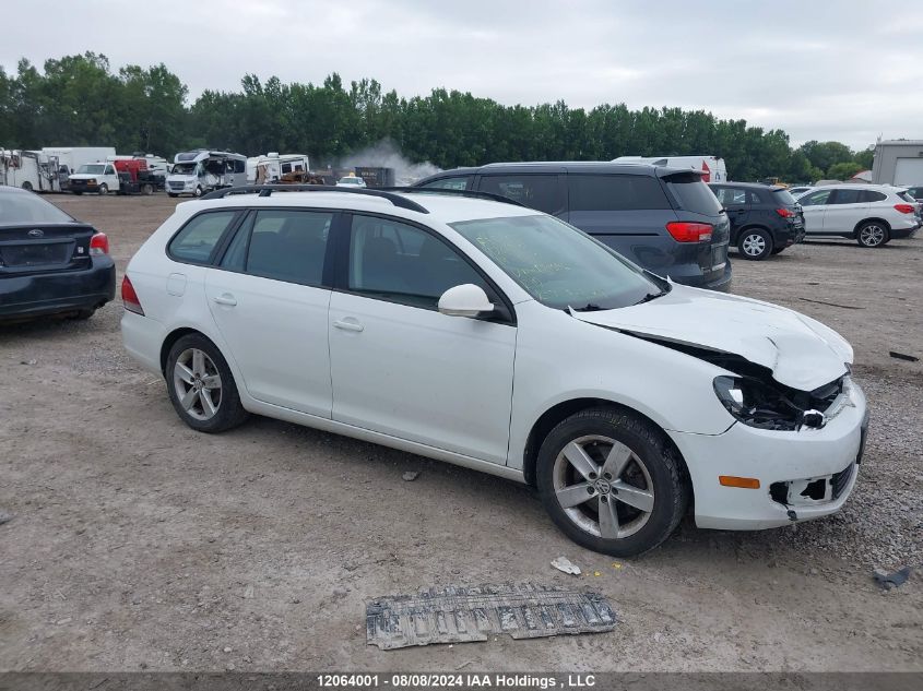 2014 Volkswagen Golf Wagon VIN: 3VWPL7AJXEM621396 Lot: 12064001