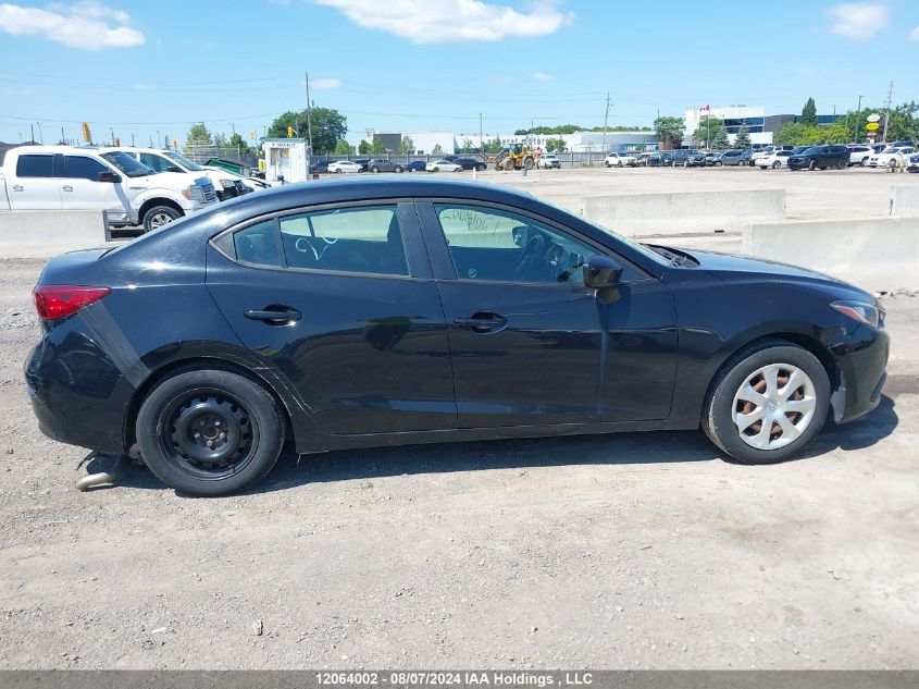 2015 Mazda Mazda3 VIN: 3MZBM1U76FM185362 Lot: 12064002