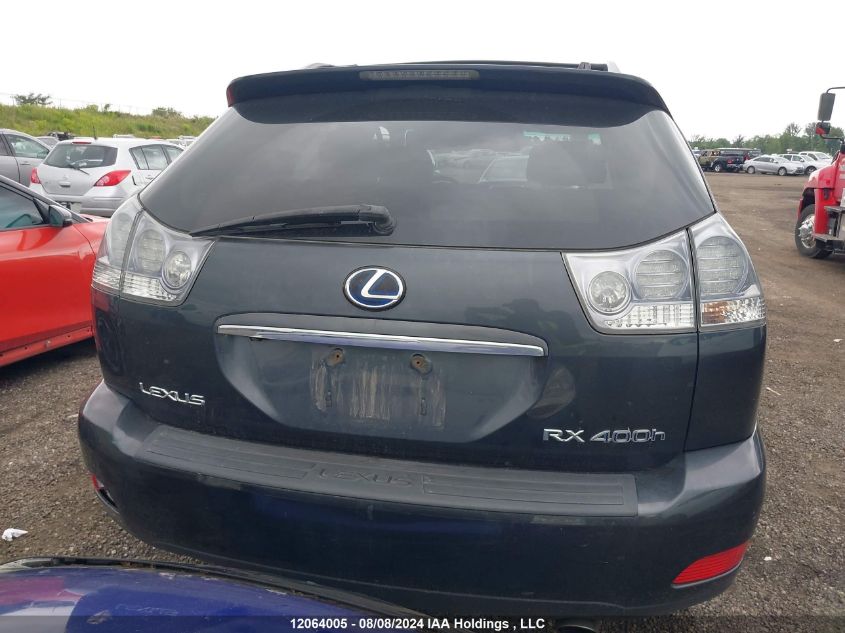 2008 Lexus Rx 400H VIN: JTJHW31U182062122 Lot: 12064005