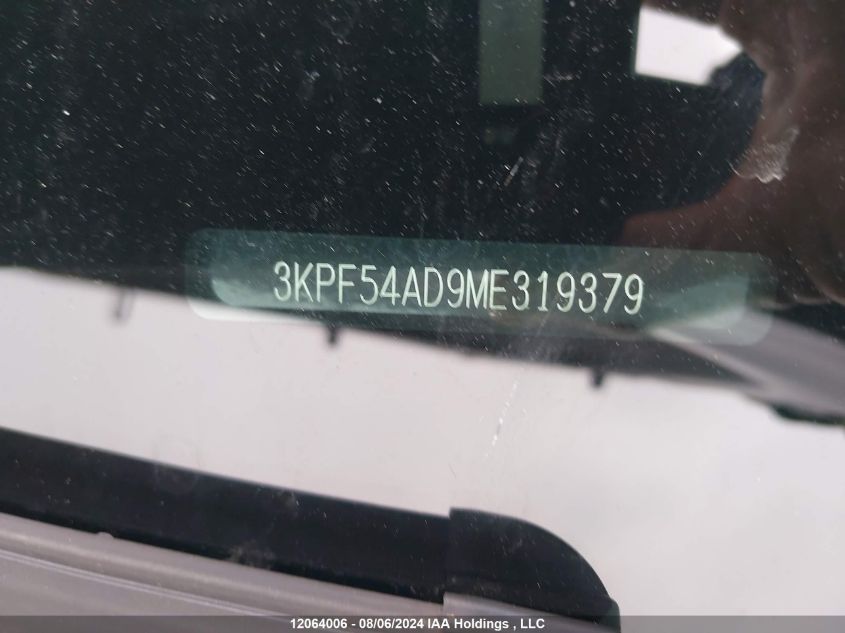 2021 Kia Forte VIN: 3KPF54AD9ME319379 Lot: 12064006