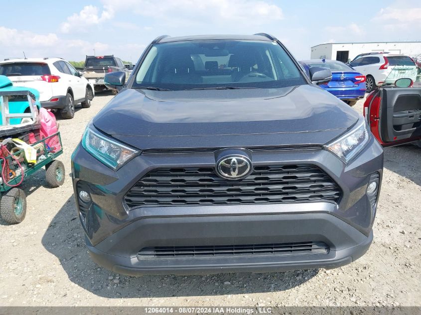 2019 Toyota Rav4 Xle/Xle Premium VIN: 2T3R1RFV6KW032090 Lot: 12064014