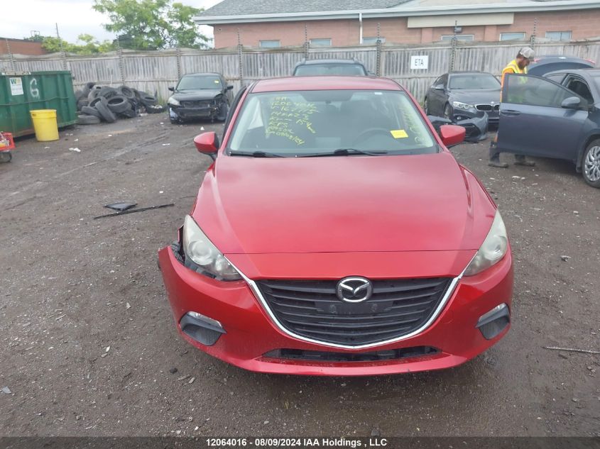 2014 Mazda Mazda3 VIN: JM1BM1V71E1162715 Lot: 12064016