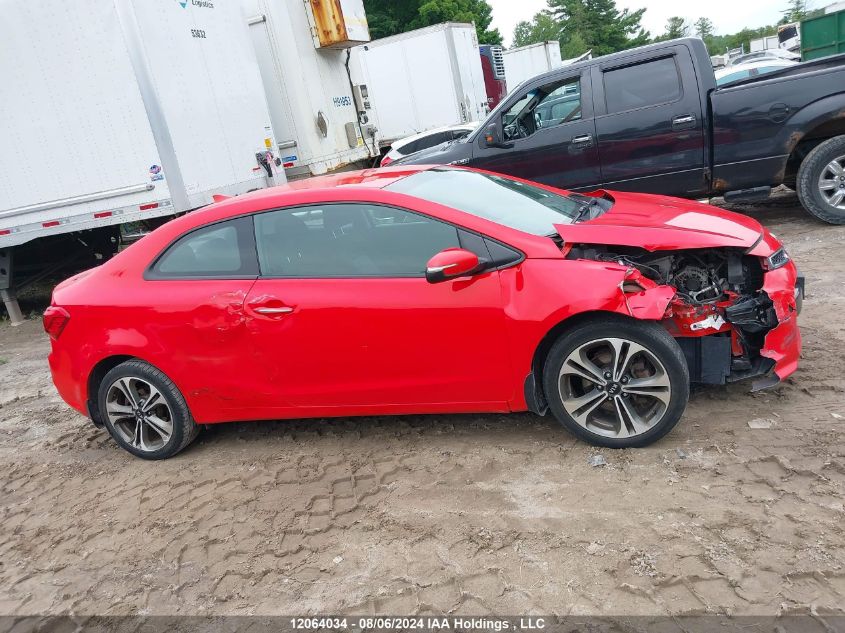 2016 Kia Forte Koup VIN: KNAFX6A86G5448640 Lot: 12064034