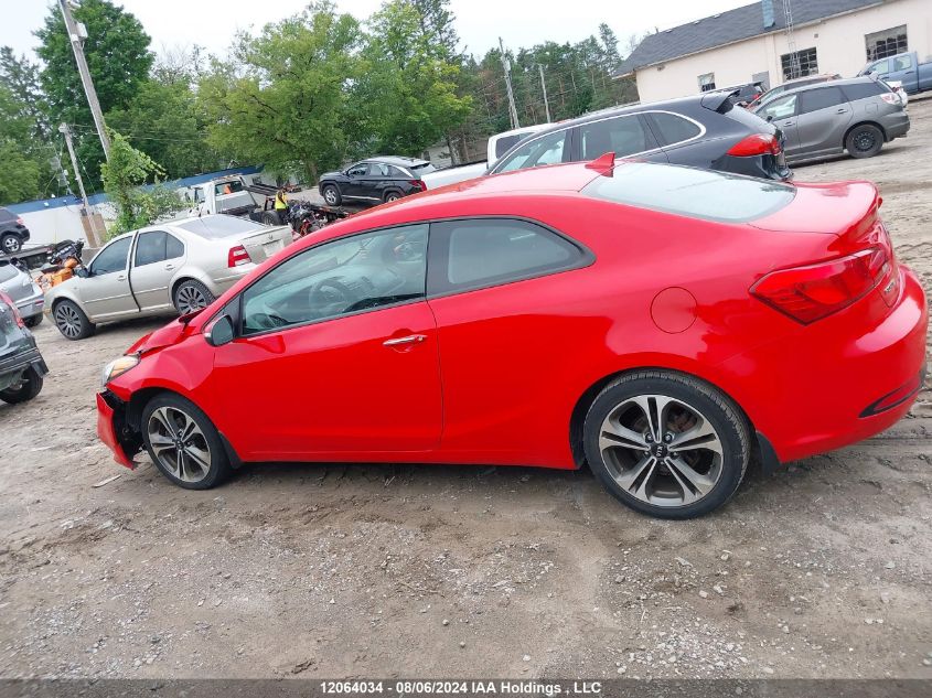 2016 Kia Forte Koup VIN: KNAFX6A86G5448640 Lot: 12064034