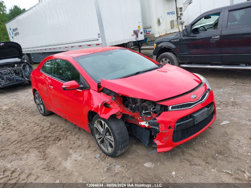 2016 Kia Forte Koup VIN: KNAFX6A86G5448640 Lot: 12064034