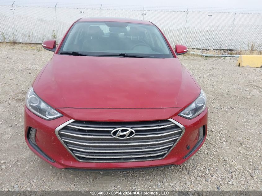 2017 Hyundai Elantra Limited VIN: KMHD84LF4HU102533 Lot: 12064050