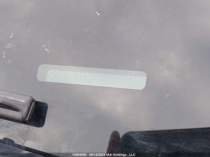2017 Hyundai Elantra Limited VIN: KMHD84LF4HU102533 Lot: 12064050