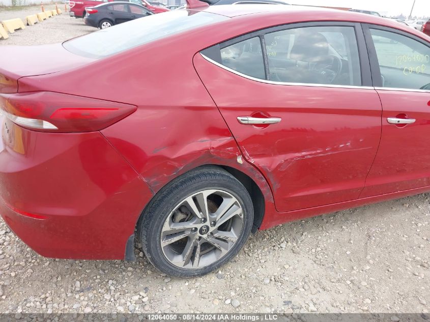 2017 Hyundai Elantra Limited VIN: KMHD84LF4HU102533 Lot: 12064050