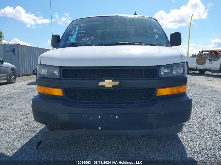 2019 Chevrolet Express Cargo Van VIN: 1GCWGBFG0K1226137 Lot: 12064063