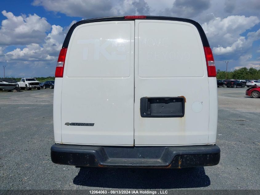 2019 Chevrolet Express Cargo Van VIN: 1GCWGBFG0K1226137 Lot: 12064063