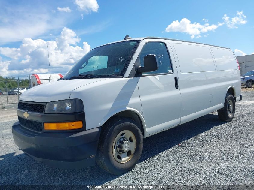 2019 Chevrolet Express Cargo Van VIN: 1GCWGBFG0K1226137 Lot: 12064063