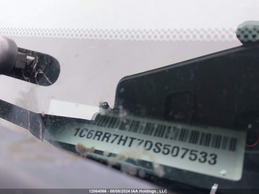 2013 Ram 1500 Sport VIN: 1C6RR7HT7DS507533 Lot: 12064066