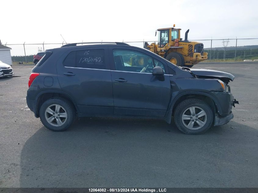 2015 Chevrolet Trax VIN: 3GNCJRSB1FL118316 Lot: 12064082