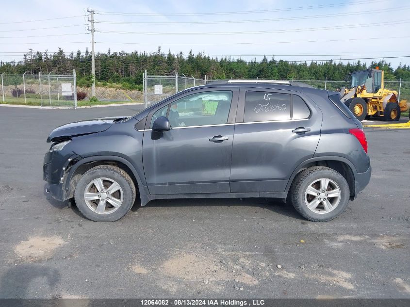 2015 Chevrolet Trax VIN: 3GNCJRSB1FL118316 Lot: 12064082