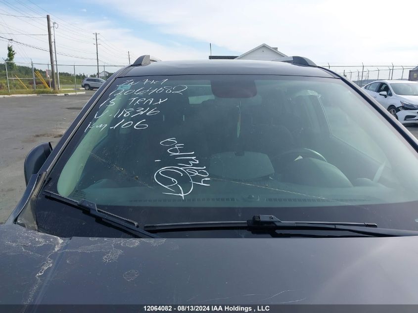 2015 Chevrolet Trax VIN: 3GNCJRSB1FL118316 Lot: 12064082