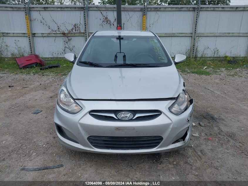 2014 Hyundai Accent Gl VIN: KMHCT5AE4EU172684 Lot: 12064098