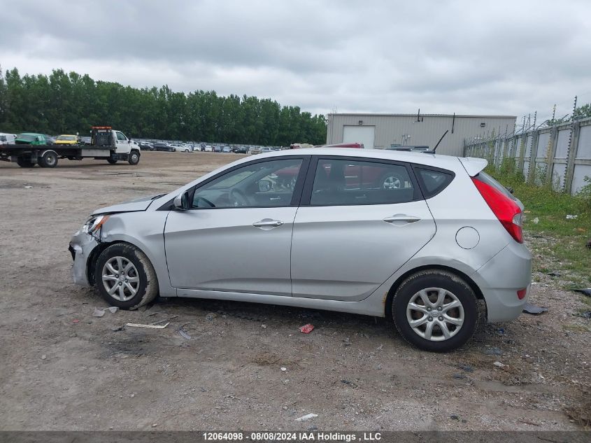 2014 Hyundai Accent Gl VIN: KMHCT5AE4EU172684 Lot: 12064098